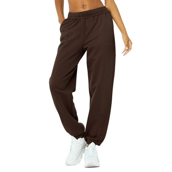 Hat and Beyond Womens Premium Lightweight Oversized Athletic Jogger Sweatpants