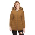 thumbnail image 1 of Hat and Beyond Womens Puffer Jacket Cold Control Mid-Length with Detachable Hood, 1 of 6
