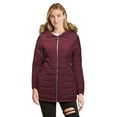 thumbnail image 1 of Hat and Beyond Womens Puffer Jacket Cold Control Mid-Length with Detachable Hood, 1 of 6