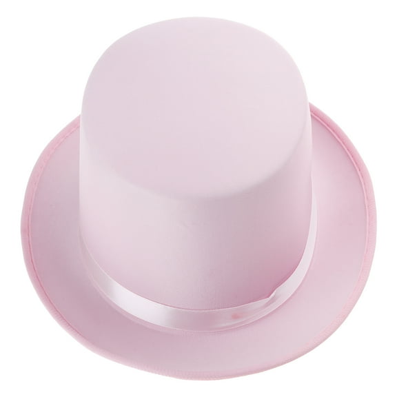 Hat for Gentlemen Magicians Carnivals Hat Thicken Flat Top Hat for Gentlemen Casual Gathering