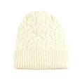 thumbnail image 1 of Hat for Women Hats for Men Knit Hat With Satin Winter Warm Ribbed Cabled for And Cold Weather Ear, 1 of 3