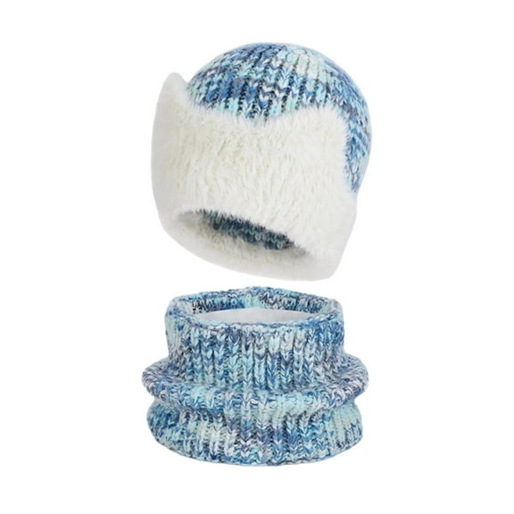 Hat for Women Winter Hat Winter Warm Knit Hat And Neck Scarf for Stylish Outdoor Ear Hat for Cold Weather Activities