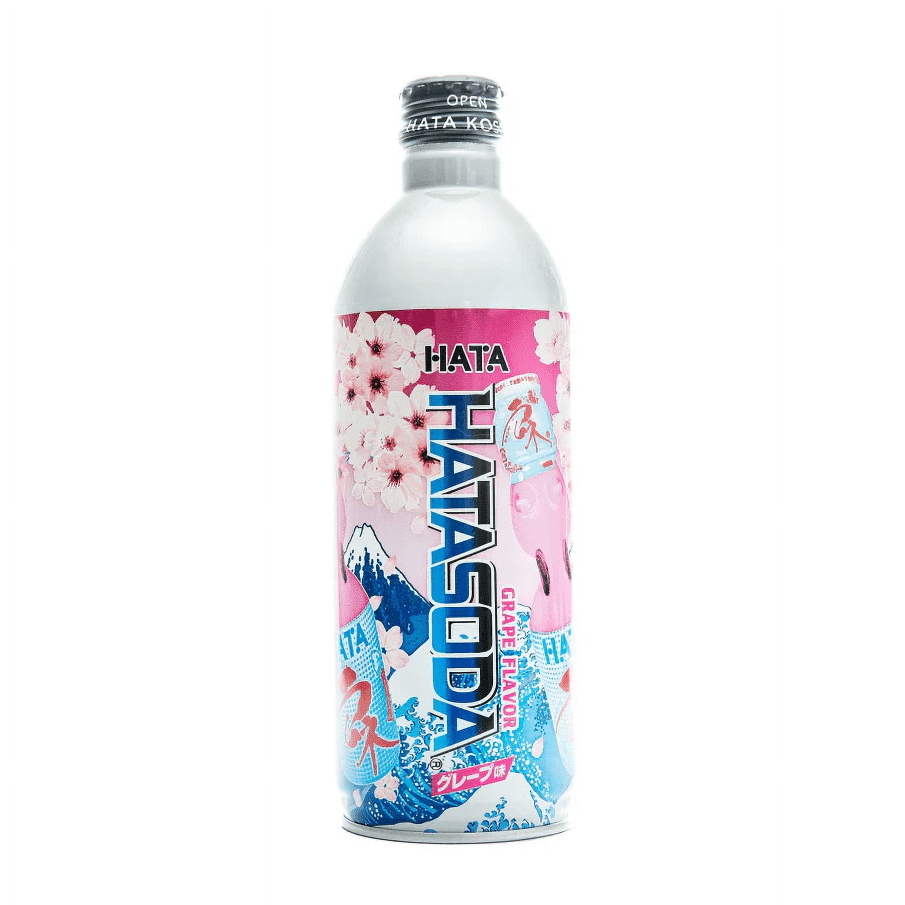 Hatakosen Grape Ramune Aluminum Bottle 500ml - Walmart.com