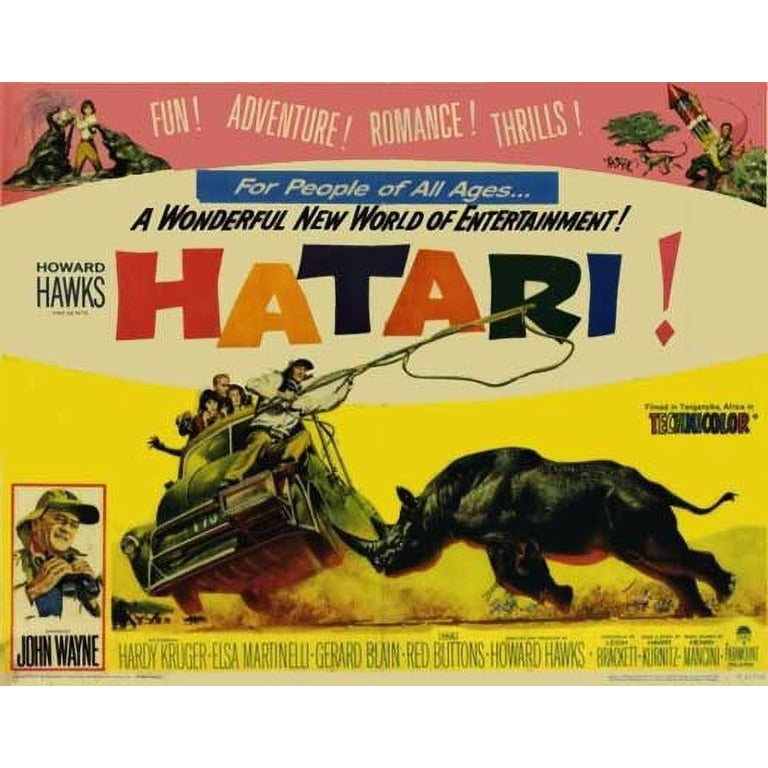 The Movie Hatari 60 Photos - Moonagedaydream.film