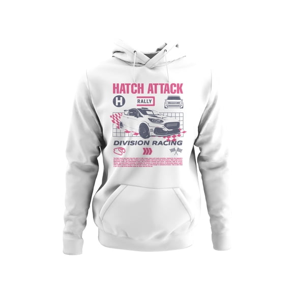 Hatch Attack Rally Division Racing Men's Hoodie