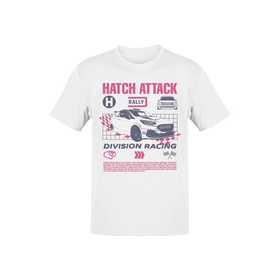 Hatch Attack Rally Division Racing Men's T-shirt