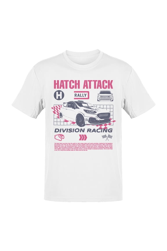 Hatch Attack Rally Division Racing Men's T-shirt