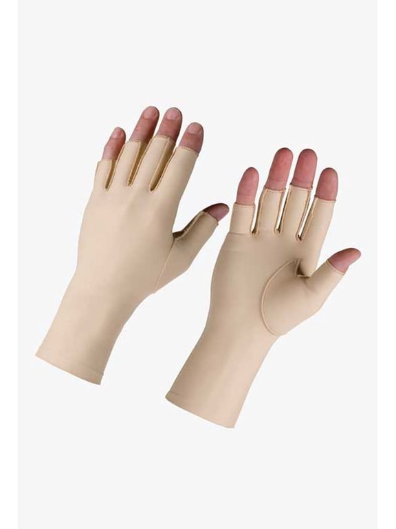Edema Glove - 3/4 Finger over the wrist, Left, X-Small