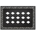thumbnail image 1 of Evergreen Rubber Hatch Embossed Floor Mat Frame, 36 x 24 inches, 1 of 1