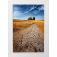 thumbnail image 1 of Hatch, Richie 17x24 White Modern Wood Framed Museum Art Print Titled - Path Of Cracks, 1 of 4