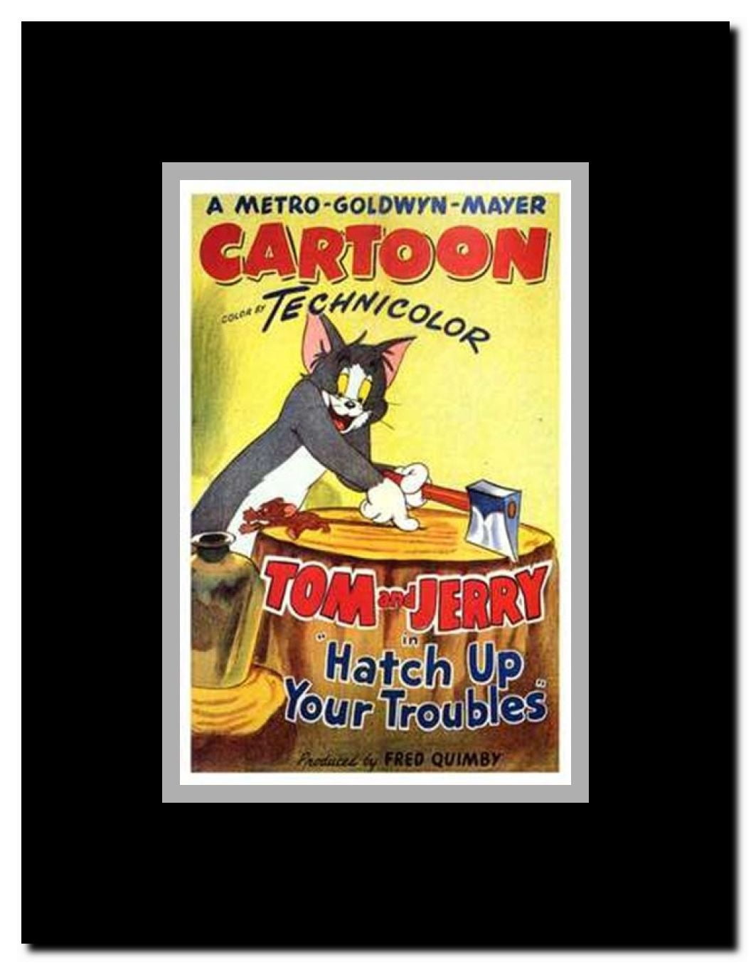 Hatch Up Your Troubles Framed Movie Poster