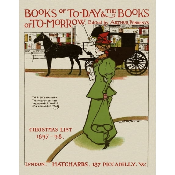 Hatchards Bookshop Poster Print By Mary Evans Picture Librarypeter & Dawn Cope Collection (24 X 36)
