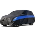 thumbnail image 1 of Hatchback Car Cover for Automobiles Waterproof All Weather , Size A9 Length up to 178 inch, Black, 1 of 6