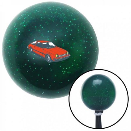 Hatchback Red Green Metal Flake Shift Knob with M16 x 1.5 Insert Shifter Auto Manual