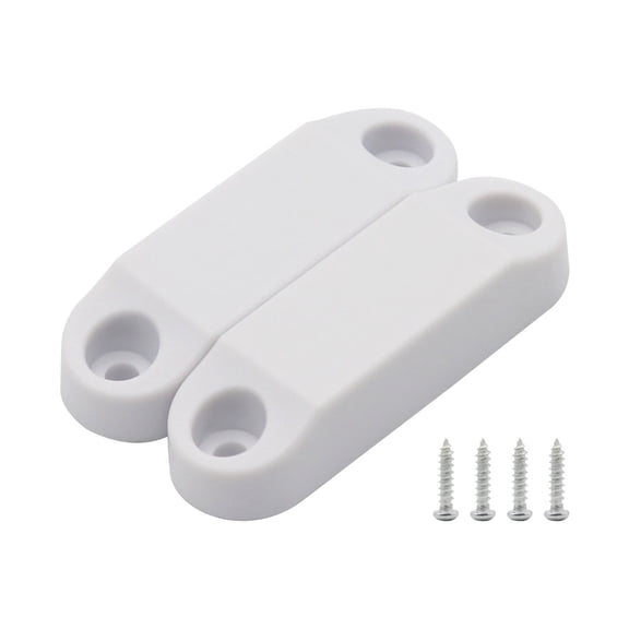 Hatches Latches Versatile White Door Catches Simple Screw Installation for Recreational Vehicles & Boa