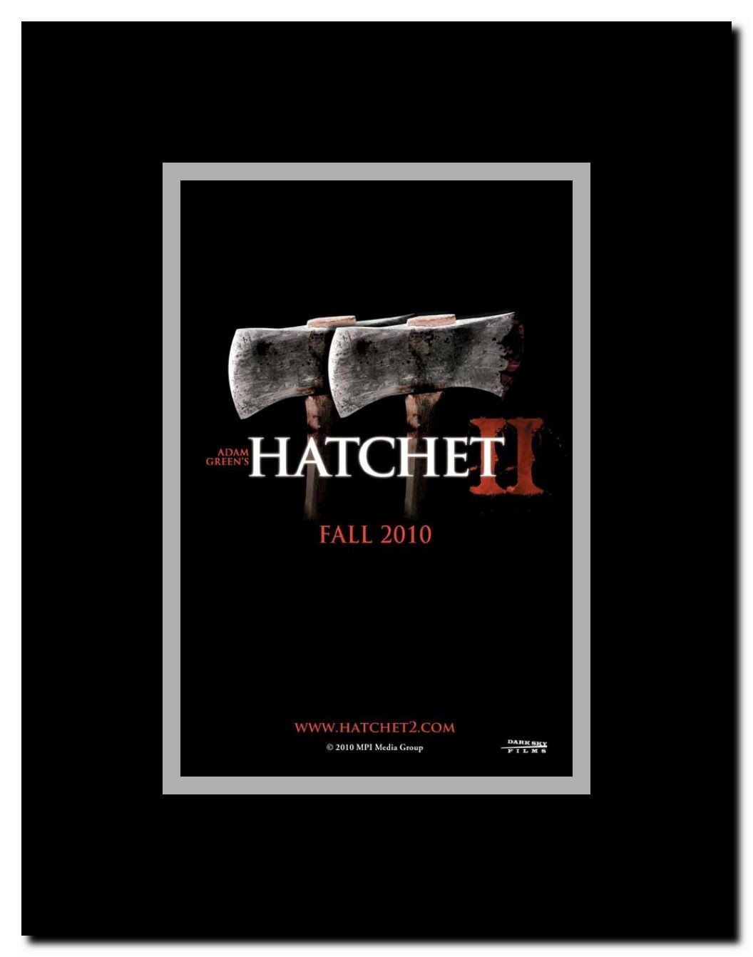 Hatchet 2 Framed Movie Poster