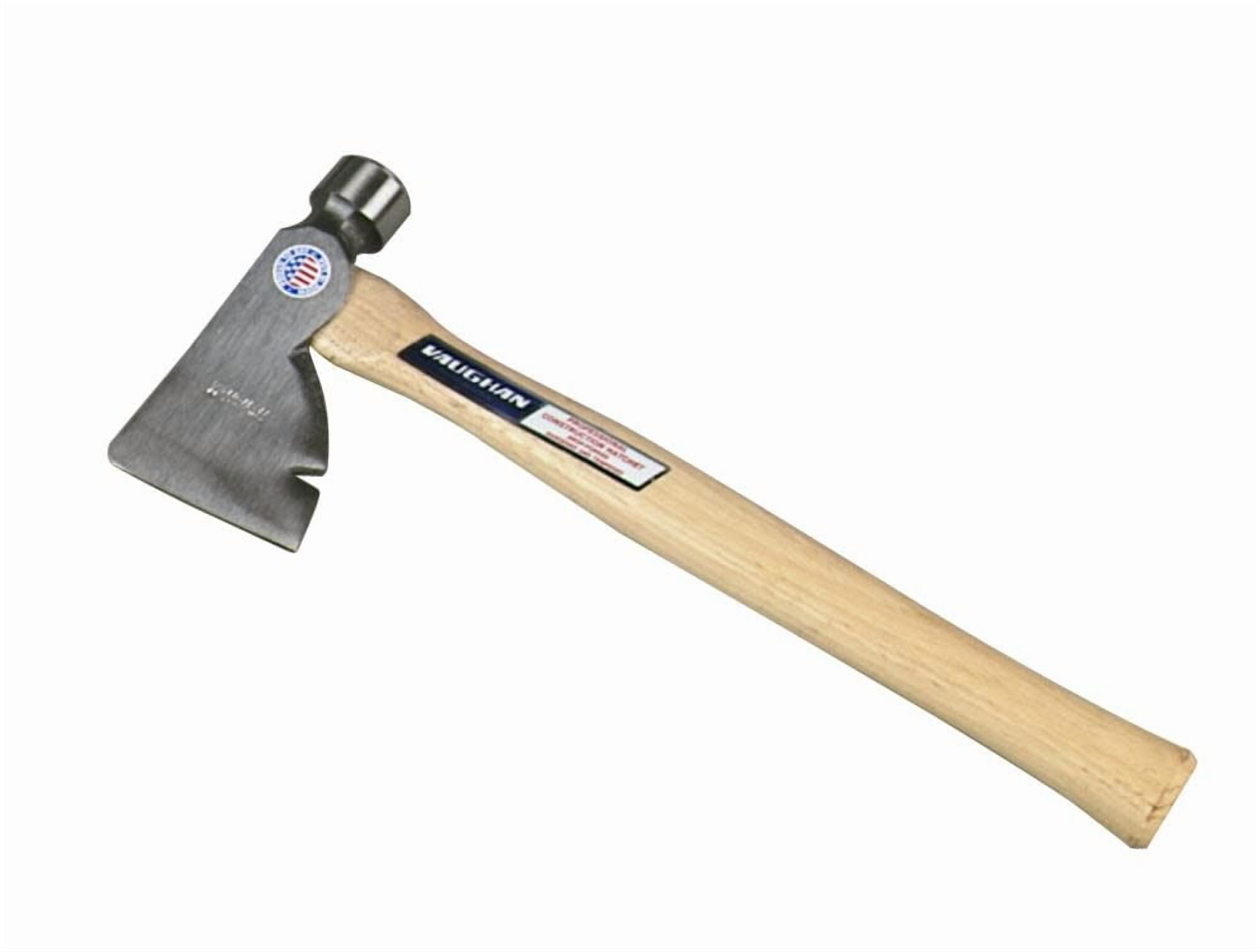 Rig Builder's Hatchets, 28 oz Head, 3 1/2 in Cut, Hickory Handle