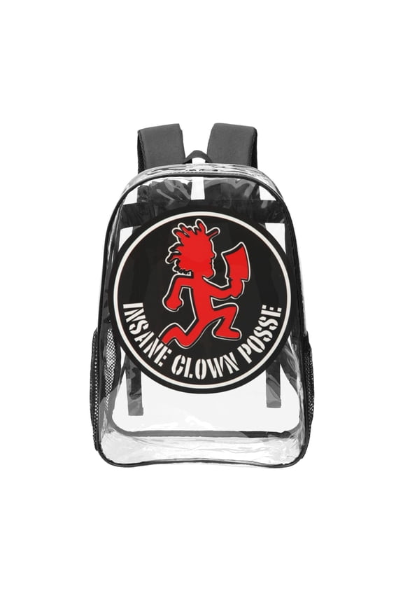 Hatchetman Icp Transparent Backpack Fashion Travel Backpack Laptop Backpack 16ch