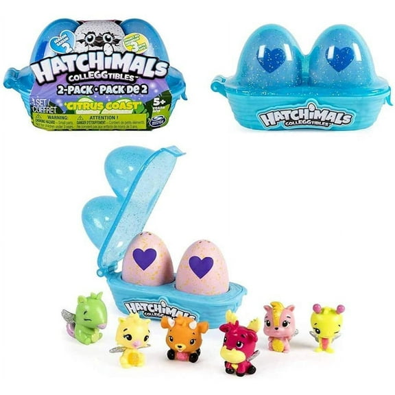 Hatchimal Citrus Coast Colleggtible 2-egg Cartons (3 pack)