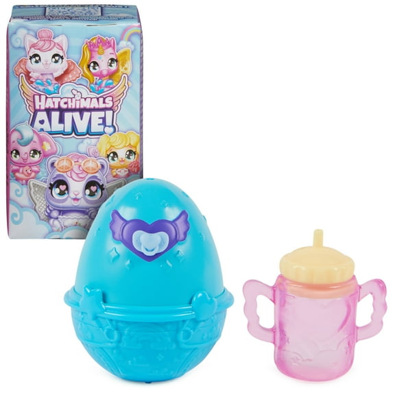 Hatchimals Alive 1-Pack Surprise Figure in Self-Hatching Egg (Styles Vary)