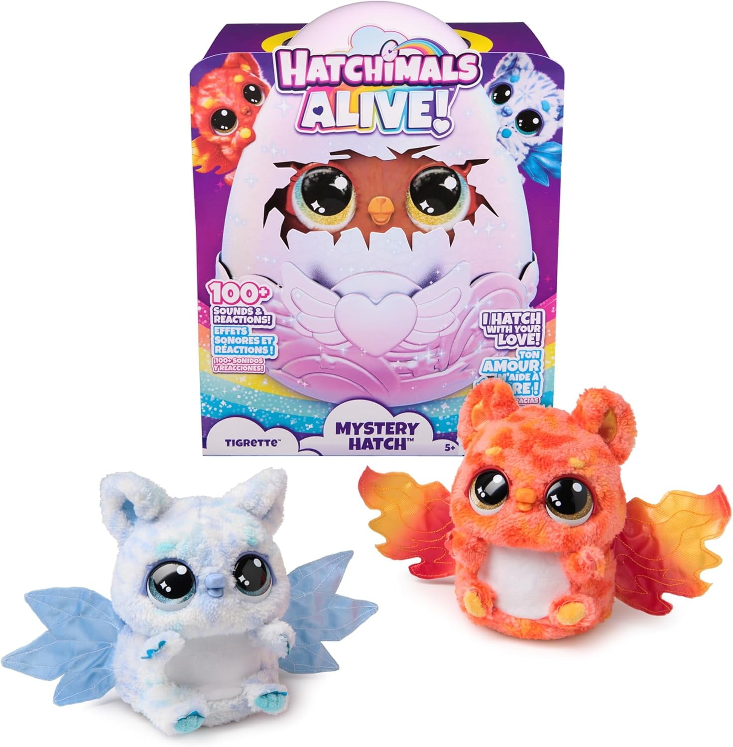 Hatchimals Alive TIGRETTE Mystery Hatch (1 RANDOM Interactive Figure!)