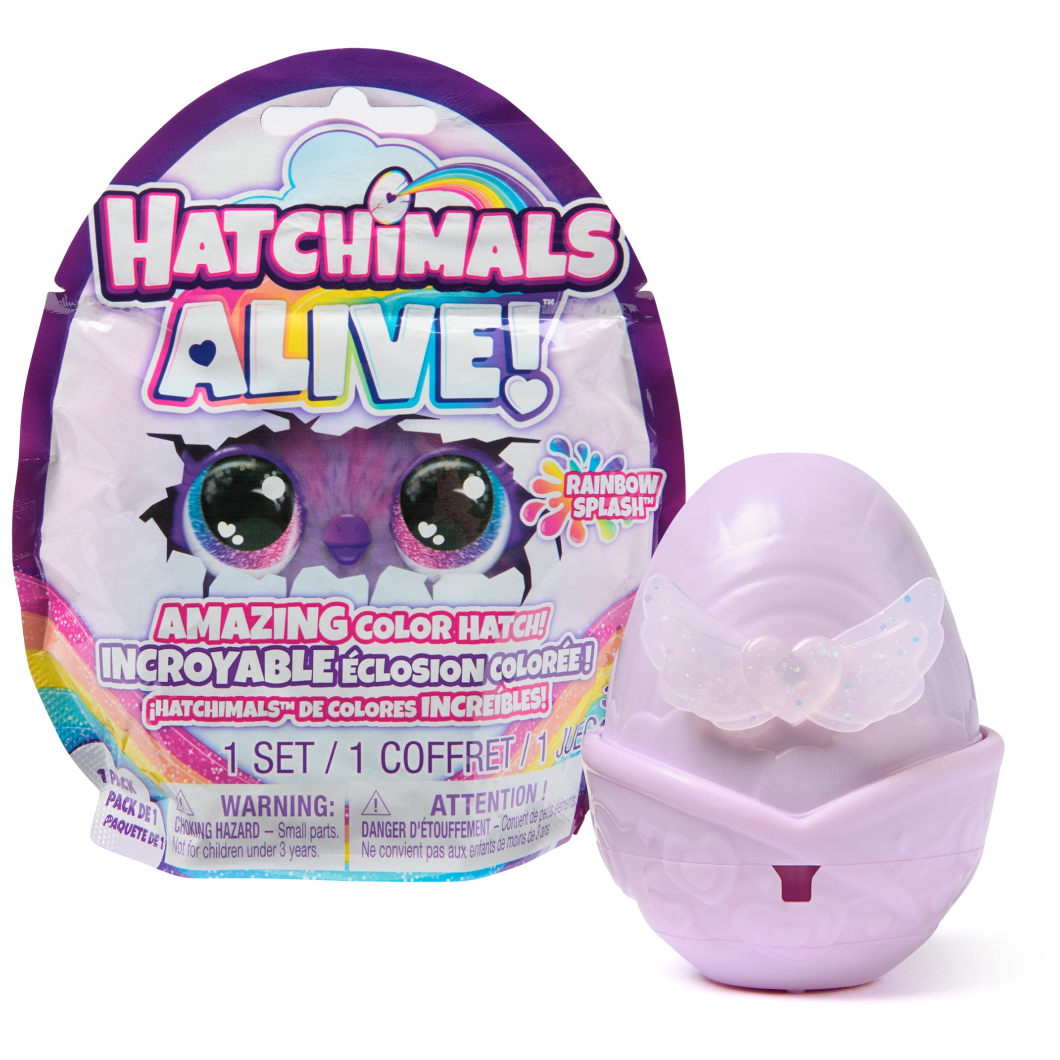 Hatchimals Alive Rainbow Splash 1-Pack (Styles May Vary)