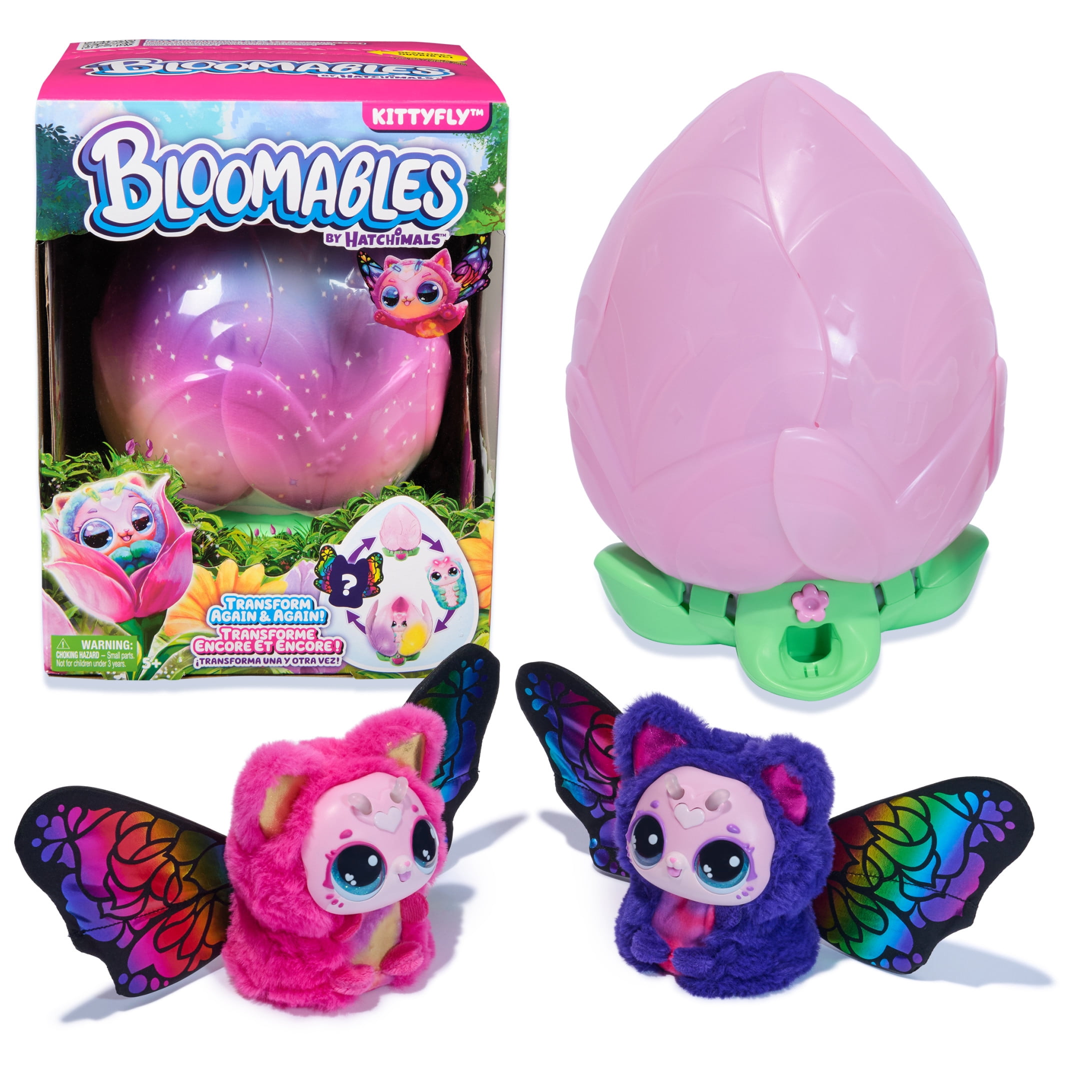 Hatchimals Bloom Surprise Kittyfly Magical Toy for Kids