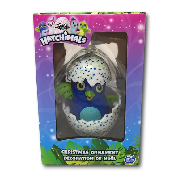 Hatchimals Blue and Green Draggle Christmas Ornament