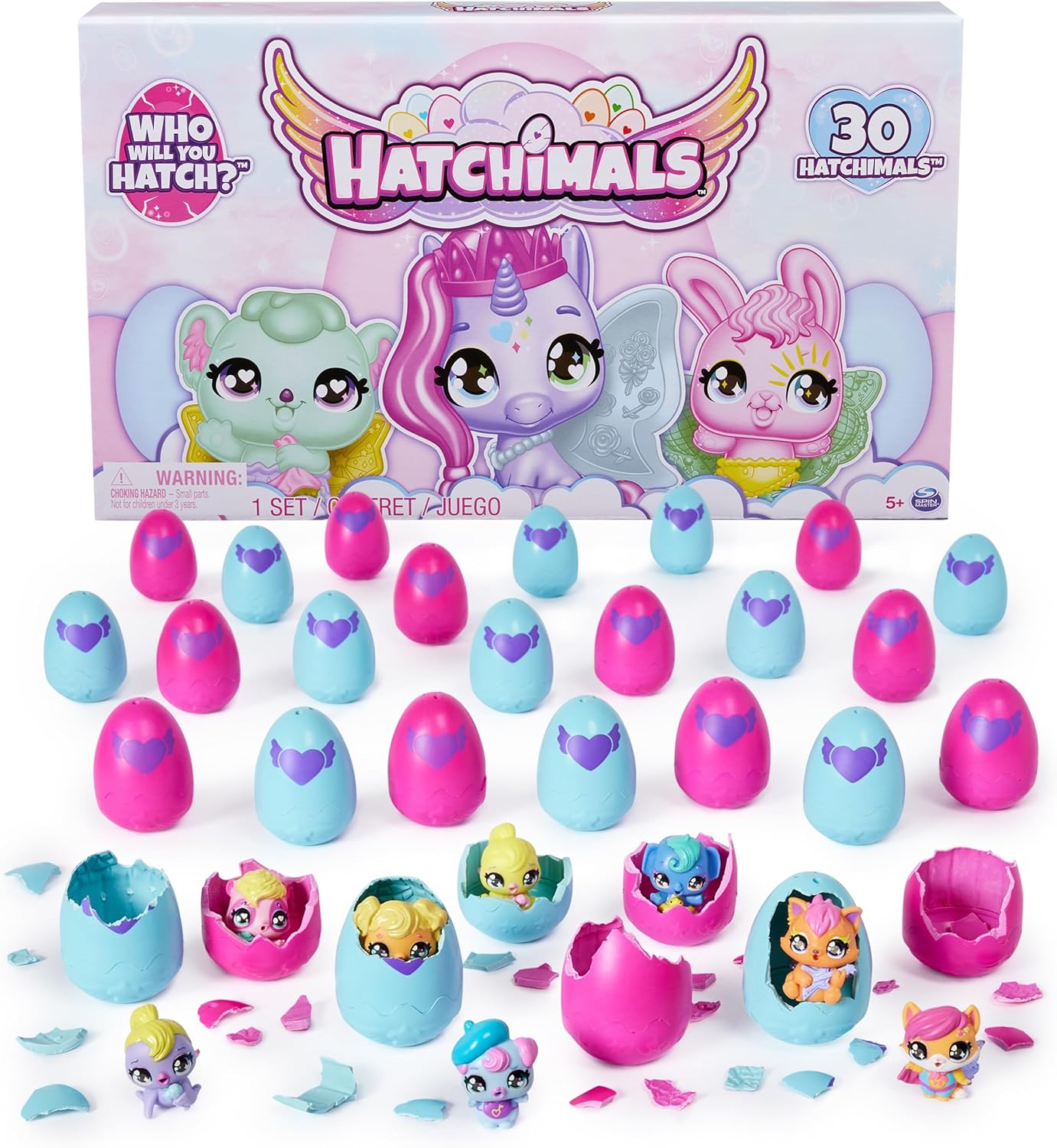 Hatchimals Pixies Riders Moonlight Mia Pixie and Unicornix Glider
