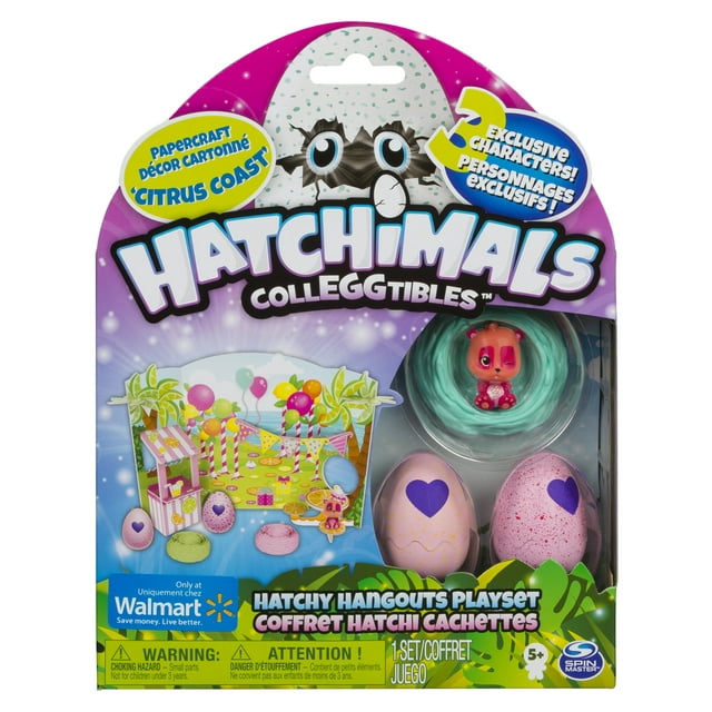Hatchimals CollEGGtibles, Hatchy Hangouts Citrus Coast, Walmart Exclusive