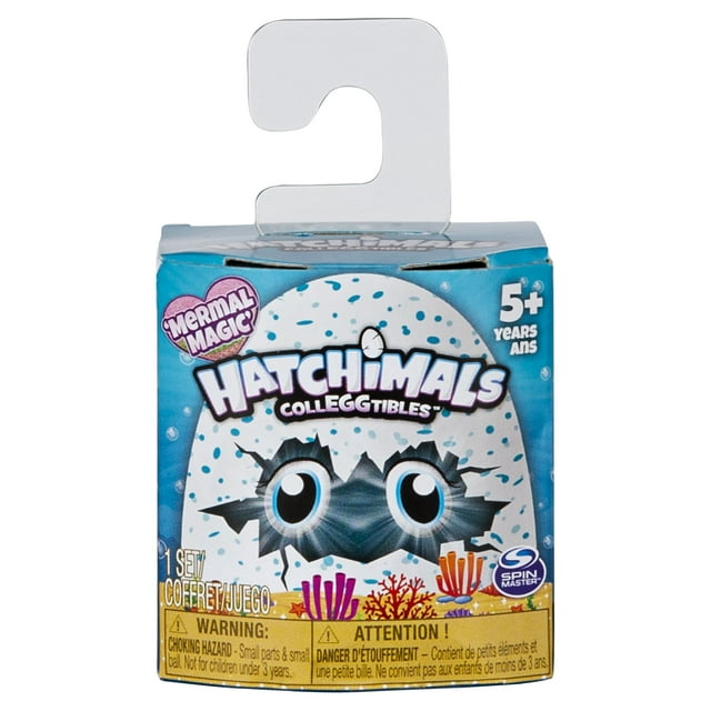 Hatchimals CollEGGtibles, Mermal Magic 1 Pack with a Season 5 Hatchimal, for Kids Aged 5 and Up (Styles May Vary)