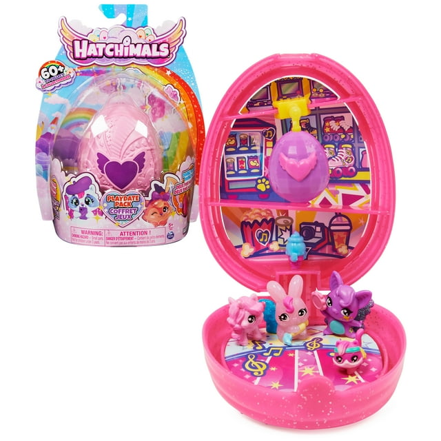 Hatchimals CollEGGtibles Playdate Pack with 4 Characters (Styles Vary)