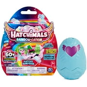 Hatchimals CollEGGtibles, Rainbow-cation Hatchy Surprise with 1 Little Kid or 2 Babies Style May Vary, Kids Toys for Girls Ages 5 and up