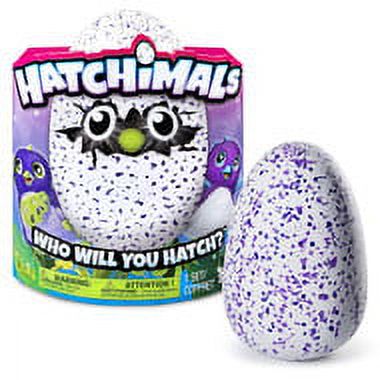 Hatchimals Draggle Blue/Purple Egg Interactive Walks Talks Dance Play Games Toy Spin Master 6034334 - image 1 of 8