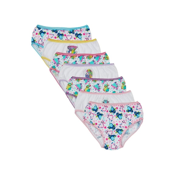 Hatchimals, Girls Underwear, 7 Pack Panties (Little Girls & Big Girls)
