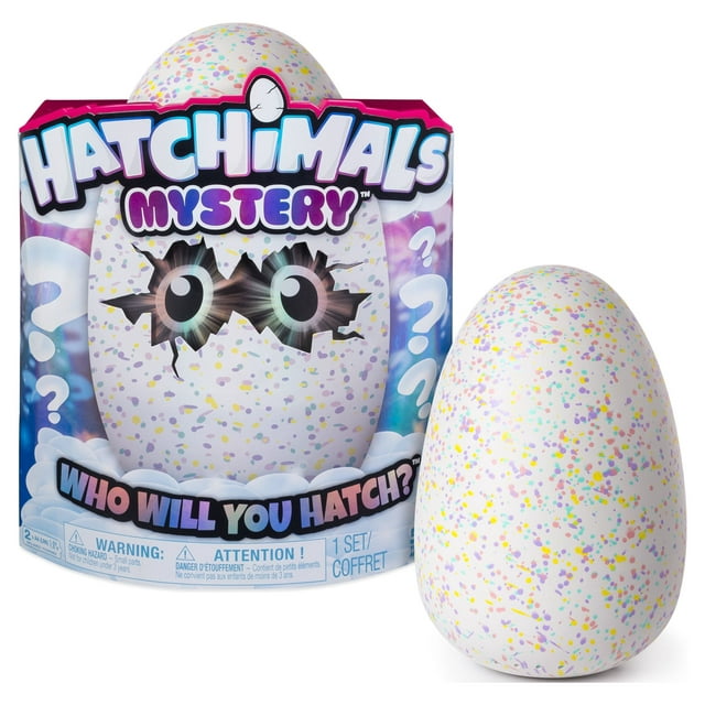Hatchimals Mystery Egg, Hatch 1 of 4 Interactive Mystery Characters (Styles May Vary), Multicolor