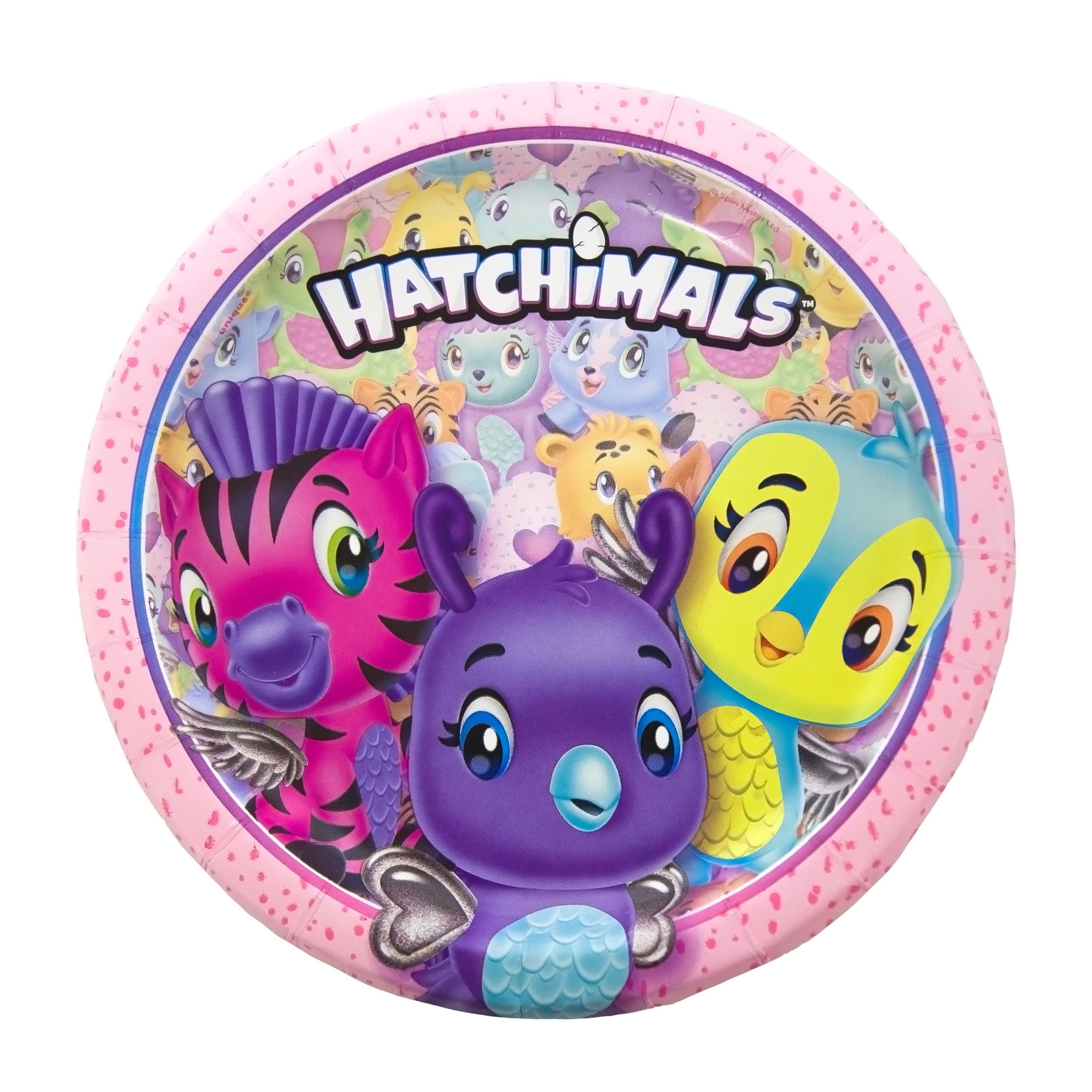 Hatchimals Paper Plates, 7 in, 8ct