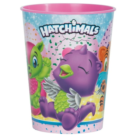 Hatchimals Party Favor Plastic Stadium Cup, 16 oz, 1 Count