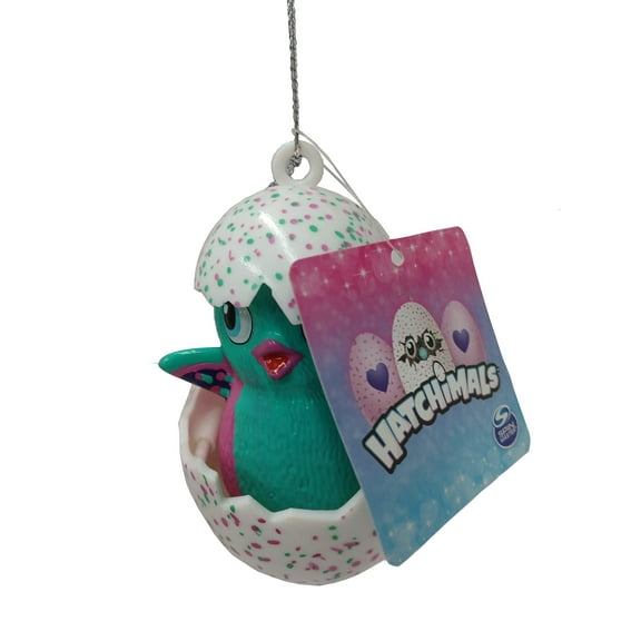 Hatchimals Pink and Teal Penguala Christmas Ornament