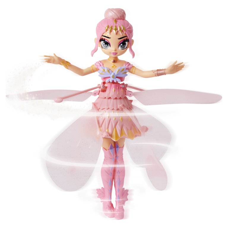 Sky Dancers Butterfly Dancer Rose Doll with Launcher, Kids Toys for Ages 5  Up, Gifts and Presents