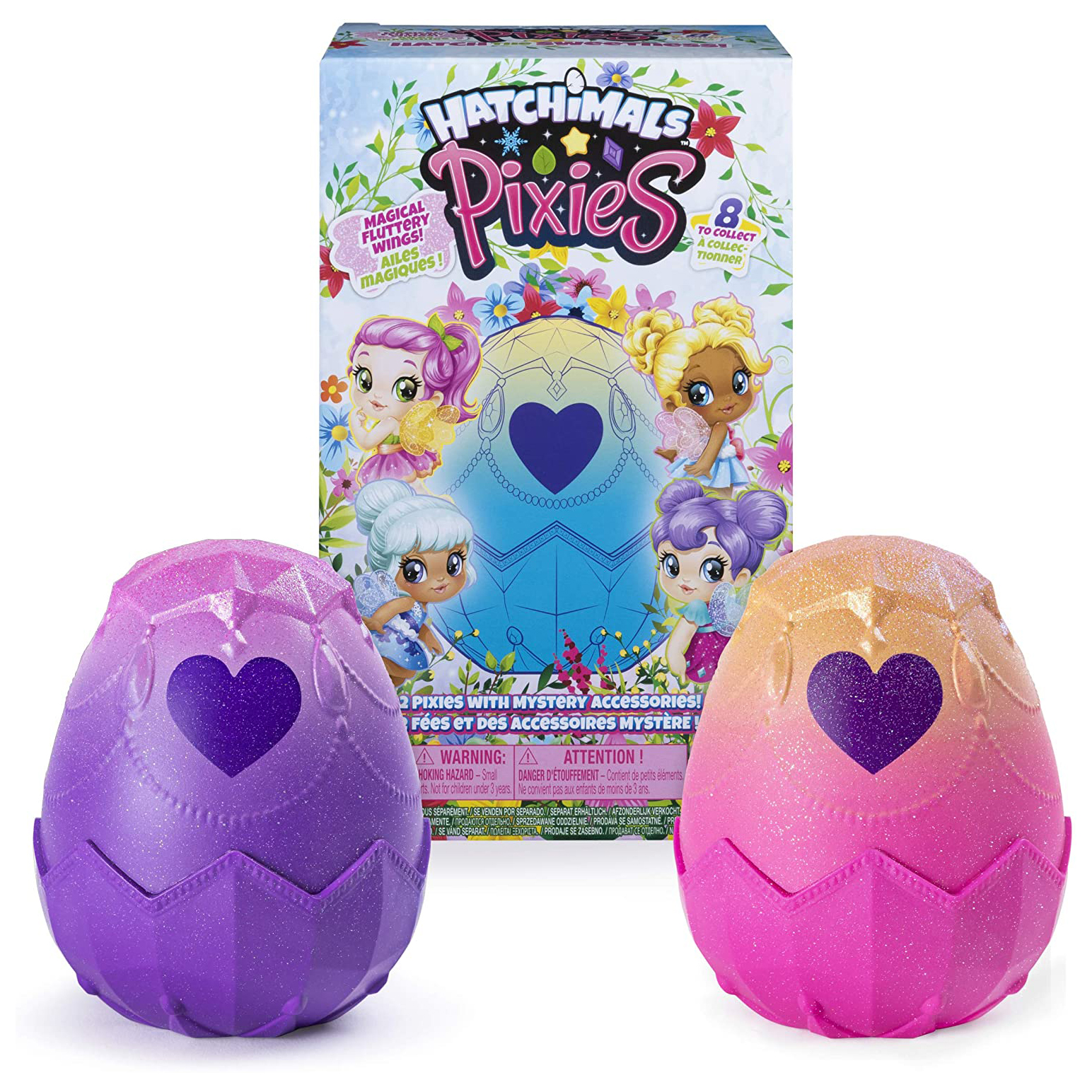 Hatchimals Pixies Doll Playset, 2 Pieces - image 1 of 8