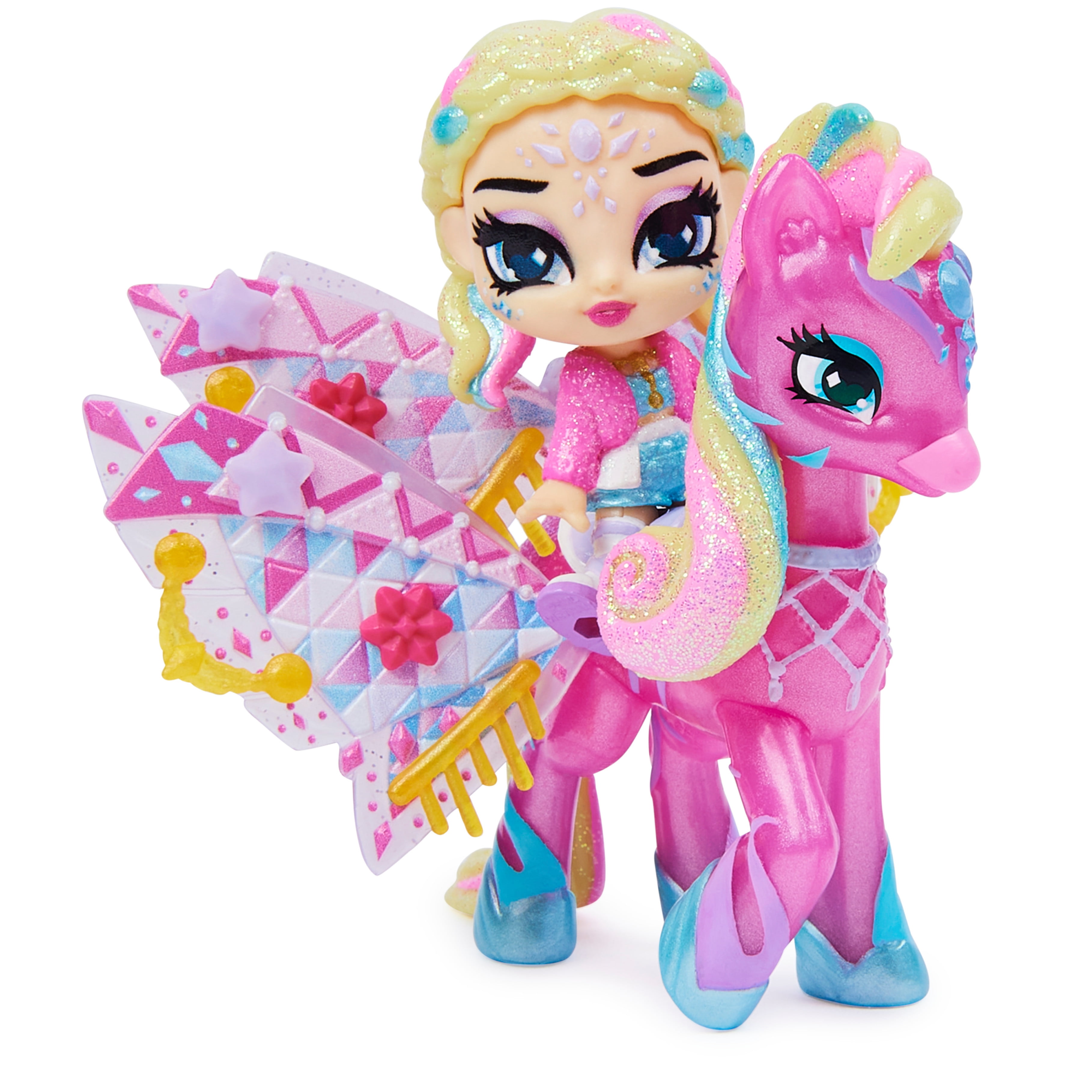 Pixie Riders Hatchimals Pixies Riders, Wilder Wings Chic Claire Pixie and Zebrush ...