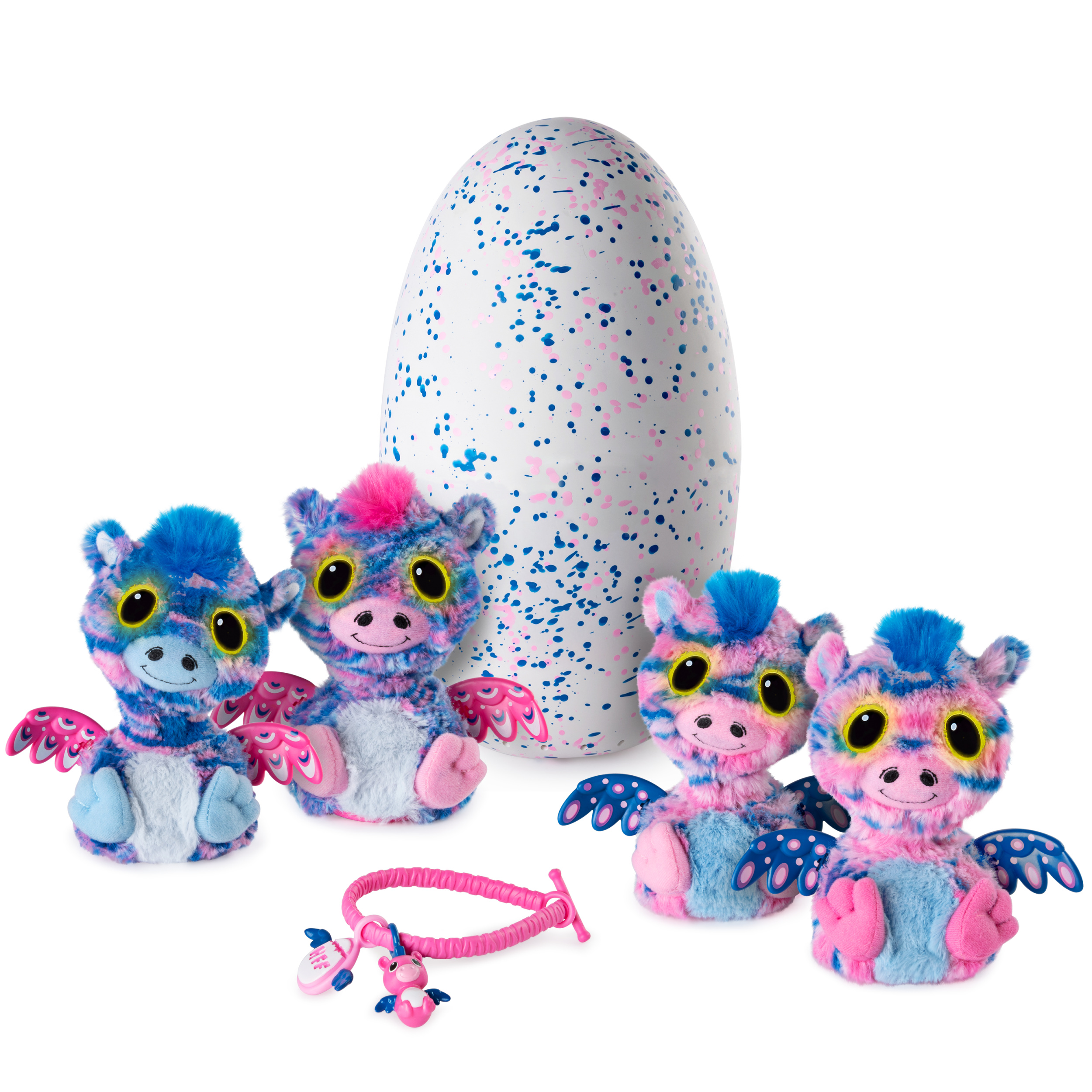 Hatchimals Surprise ? Zuffin ? Hatching Egg with Surprise Twin Interactive Hatchimal Creatures and Bracelet Accessory by Spin Master, Available Exclusively at Walmart - image 1 of 8