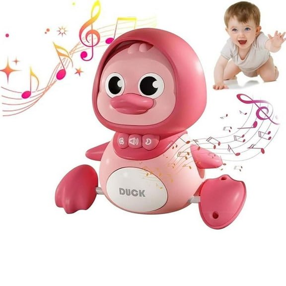Hatching Baby Crawling Walking Singing Interactive Toy Music Learning Belly Activity for Boys Girls Sound Making
