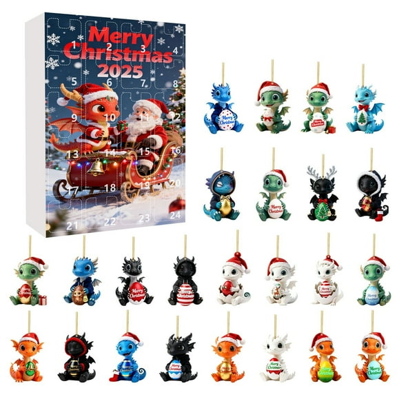 Hatching Blind Advent Calendar With 24 Surprise Mini For Kids Holiday Countdown