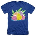 thumbnail image 1 of Hatching Plastic Easter Egg Unisex Adult Heather T Shirt, Royal Heather, Medium, 1 of 3
