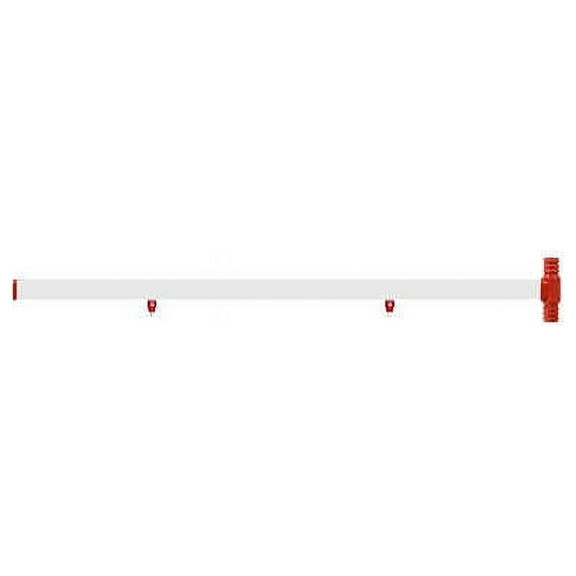 Hatching Time 25" PVC Water Pipe - 2 Drinker (T Ending), Great for Chickens & Game Birds, DIYer, Connect Different Cups, Custom Drinker Setup, Free-Range, Water Pipe for Chickens, Chicken Waterer