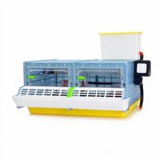 Hatching Time Chick Brooder - 2 Section H:9.5 (Power-Washable, Durable, ABS Plastic) | Cimuka