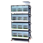 Hatching Time Chick Brooder - 4 Layer H 15 Power-Washable, Durable, ABS Plastic | Cimuka