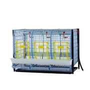 Hatching Time Chicken Cage - H 22 Layer Addition Power-Washable, Durable, ABS Plastic | Cimuka